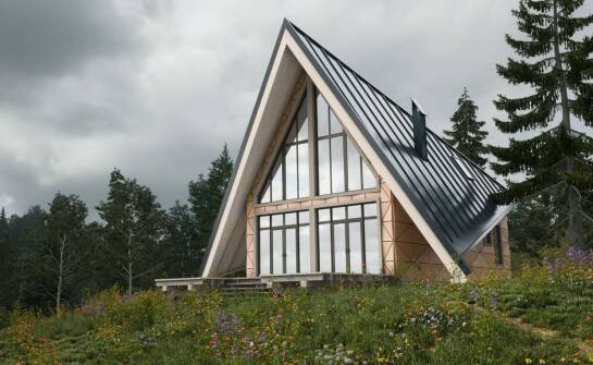 Jak domek w Beskidach łączy nowoczesność z naturą?