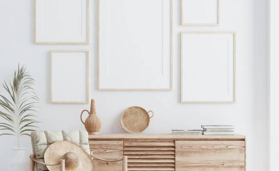 Jakie materiały najlepiej komponują się z dużymi ramami drewnianymi na zdjęcia?