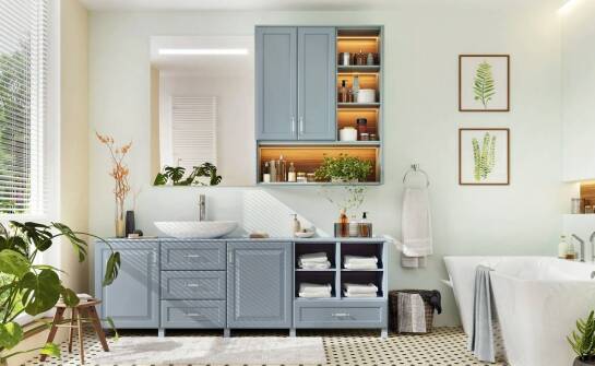 Ergonomia i funkcjonalność w projektowaniu szafek na zamówienie pod umywalkę