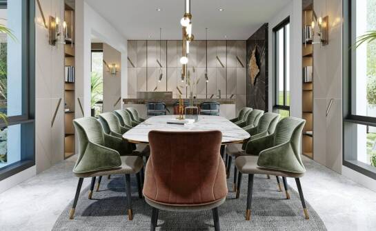 Optymalizacja przestrzeni w jadalni dzięki stołowi o wymiarach 90 cm