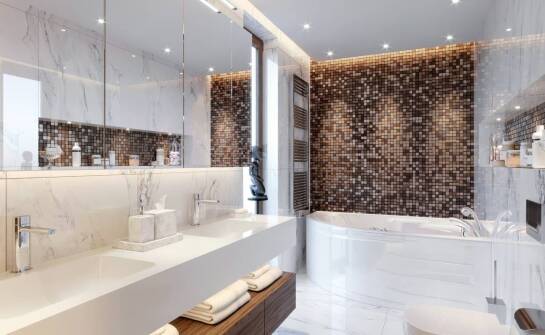 Jak ścienne panele imitujące marmur wpływają na estetykę łazienki?