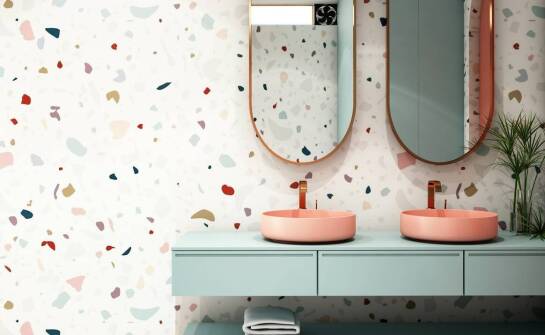 Innowacyjne wzory i kolory łazienkowych płytek z naturalnego kamienia