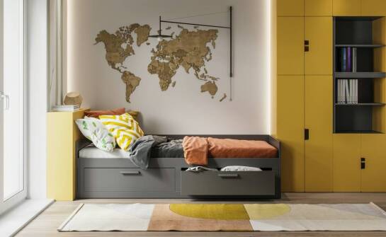 Dlaczego młodzieżowe łóżko 90x200 jest idealnym wyborem dla rosnącego dziecka?