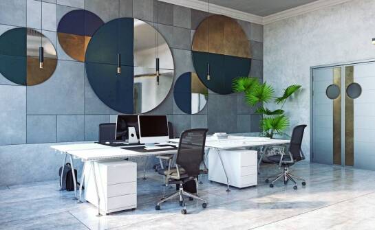 Kolorystyka uchwytów do stelaży a estetyka nowoczesnego biura