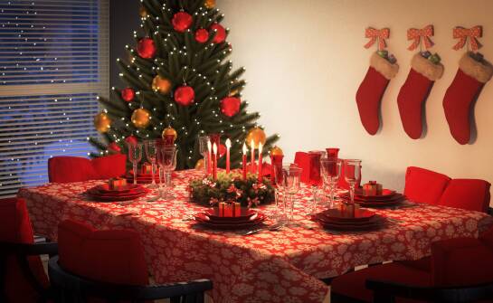 Jak wybrać odpowiedni rozmiar bożonarodzeniowego obrusu do swojego stołu?