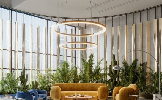 Wpływ rozpraszania światła przez komorowy poliwęglan na estetykę wnętrz