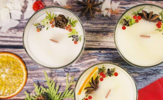 Ręcznie robione kokosowe świeczki – kunszt i precyzja w każdym detalu