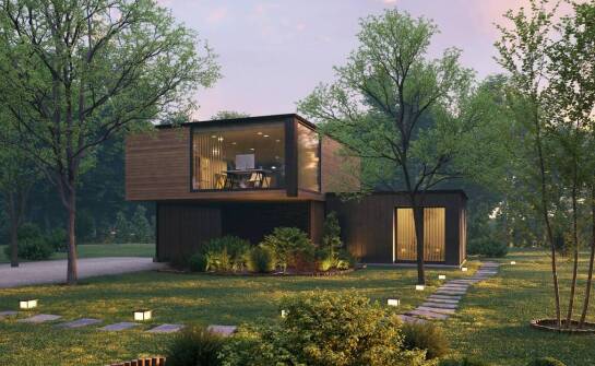 Mobilne domki z antresolami: Innowacyjne podejście do hotelowego wypoczynku