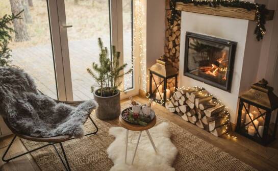 Zastosowanie owczych skór w aranżacji przestrzeni rekreacyjnych