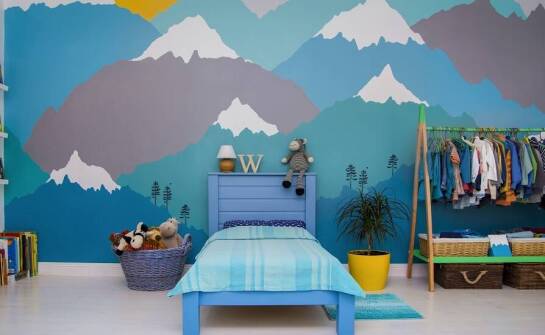 Jakie kolory dominują w fototapetach do dziecięcych pokoi?