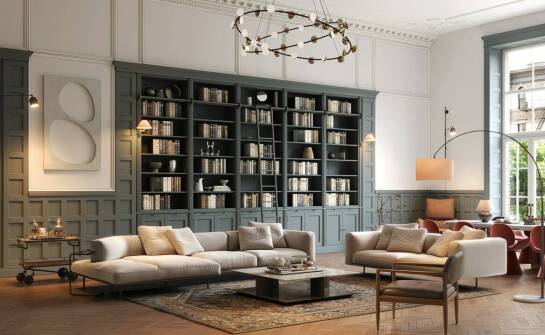 Sztuka aranżacji – pikowane meble jako centralny element w salonie