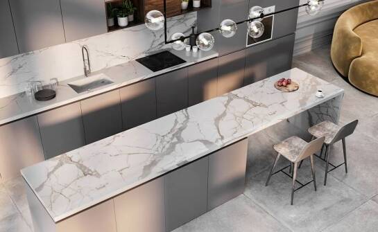 Estetyka i funkcjonalność marmurowych blatów w nowoczesnej kuchni