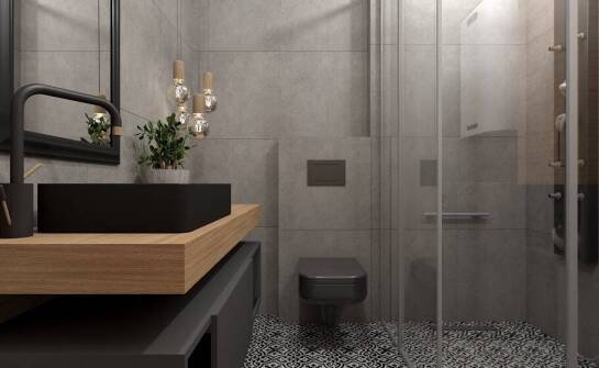 Jakie materiały dominują w produkcji łazienkowych czarnych akcesoriów?