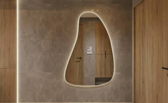 Wybór odpowiedniego kształtu luster do różnych typów pomieszczeń.