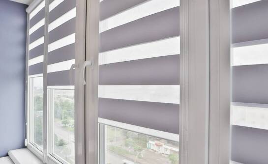 Pionowe żaluzje: Idealne rozwiązanie dla dużych przeszkleń