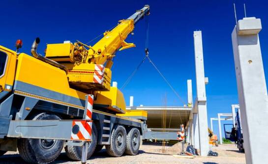Efektywność wynajmu dźwigowego sprzętu w montażu betonowych konstrukcji