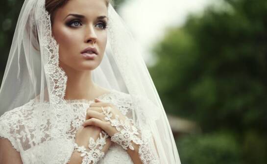 Ślubne welony – jak je dobrać do kształtu twarzy i do fryzury?