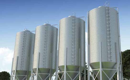 How does 3D technology improve silo design in the grain industry?