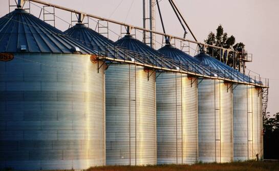 Why is a silo the right container for grain?