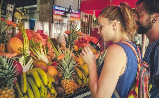 How does the diversity of wholesale fruit influence culinary innovation?