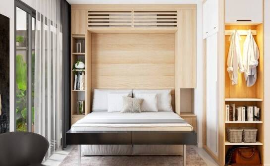 Chowane łóżka w ścianie – komfort i ergonomia w małych mieszkaniach