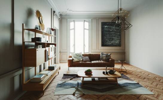 Architektura wnętrz: inspiracje i trendy aranżacji mieszkania