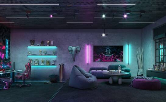 Neony w aranżacji wnętrz: inspiracje i trendy od producentów neonów