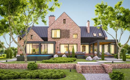 Domy całoroczne 70 m² — praktyczne projekty i pomysły aranżacyjne