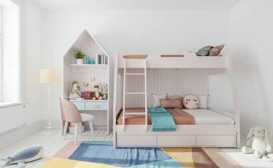 Łóżko domek z barierką — inspiracje i porady przy wyborze dla dzieci