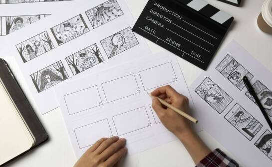 Jak przebiega tworzenie animacji 2D dla firm, od scenariusza po lektora i montaż