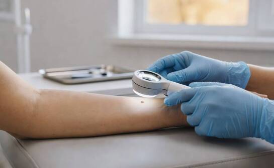 Jak dermatolog ocenia zmiany skórne podczas prywatnej konsultacji i kiedy sięga po dermatoskop