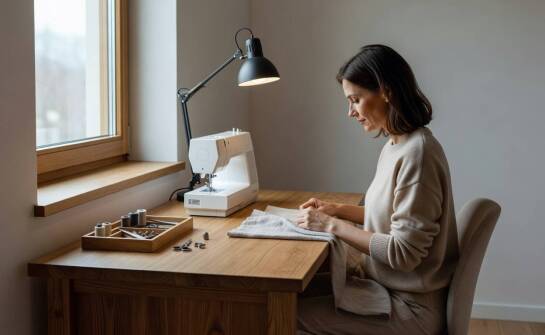 Pokój hobby w nowym domu — jak zostawić miejsce do manicure, szycia i precyzyjnych prac