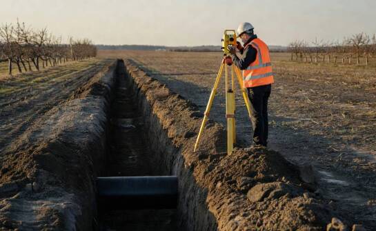 Od mapy do inwentaryzacji — formalności geodezyjne przy inwestycjach sieciowych w okolicach Grójca