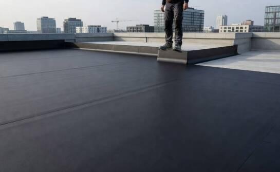 Jak prefabrykacja membrany EPDM na wymiar ogranicza poprawki przy dachach, tarasach i fundamentach