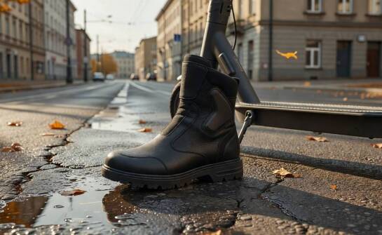Dlaczego buty do skutera muszą chronić kostkę i trzymać stopę na miejscu