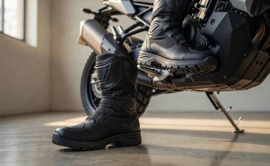 Dlaczego buty motocyklowe decydują o ochronie stopy i kostki na co dzień i w trasie