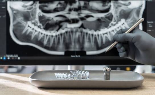 Jak pantomogram porządkuje plan leczenia, gdy trzeba połączyć implanty i nakładki ortodontyczne