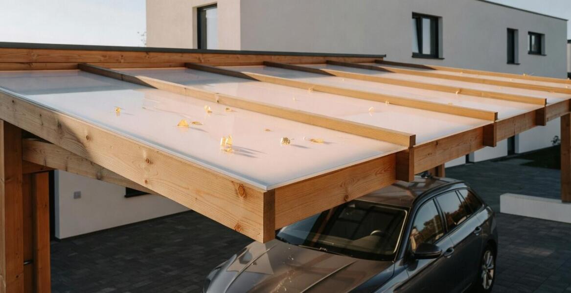 Drewniany carport czy hybryda z systemem Fastlock — różnice w trwałości i pielęgnacji