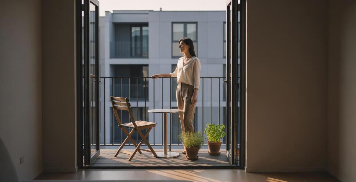 Trzymetrowy balkon w nowym mieszkaniu — kiedy realnie poprawia codzienny komfort