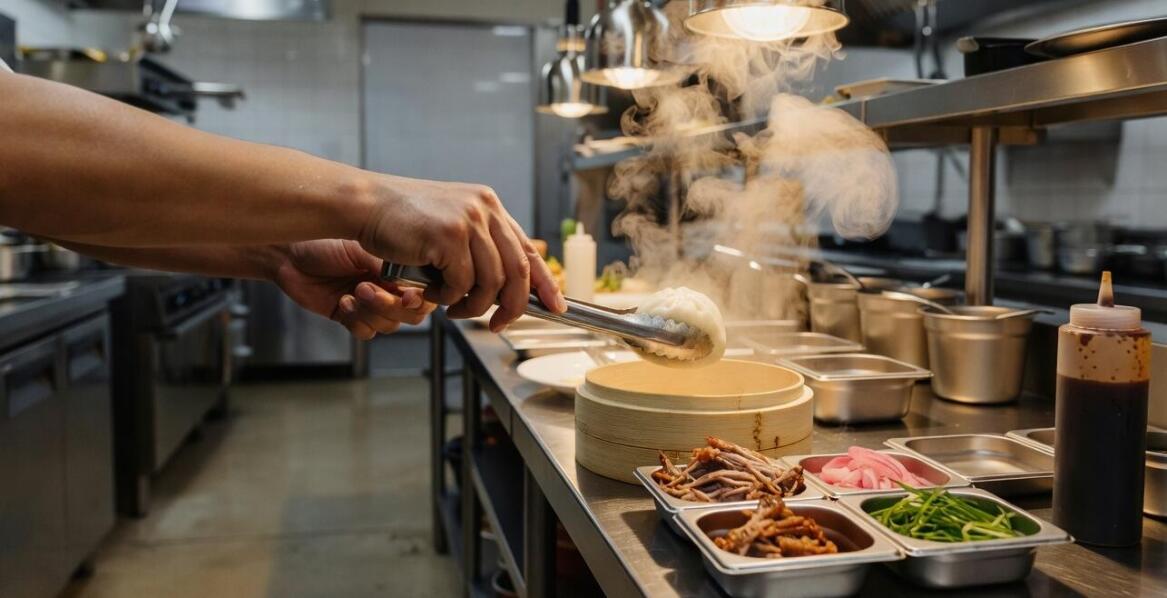 Bao z kaczką w wersji HoReCa — składniki, technika i jakość podczas serwisu