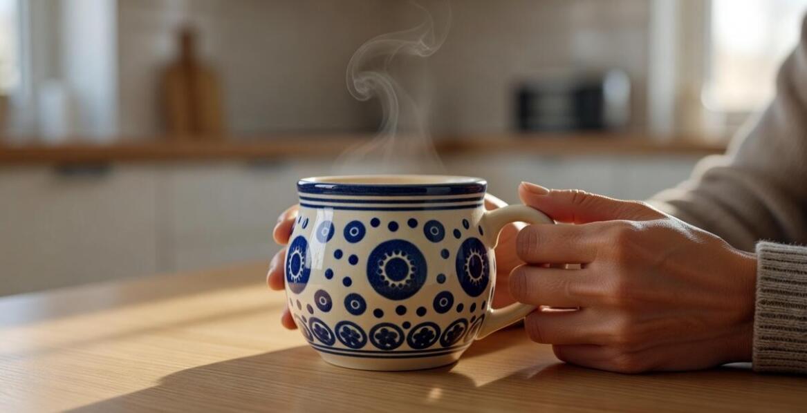 How Does the Shape and Decoration of a Bolesławiec Ceramic Mug Affect Everyday Drinking Comfort?
