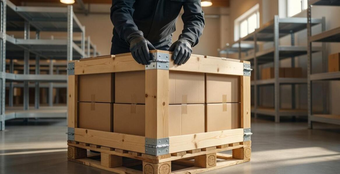 Wie Paletten Rahmen aus Holz die Stabilität auf Standard- und Sonderpaletten erhöhen