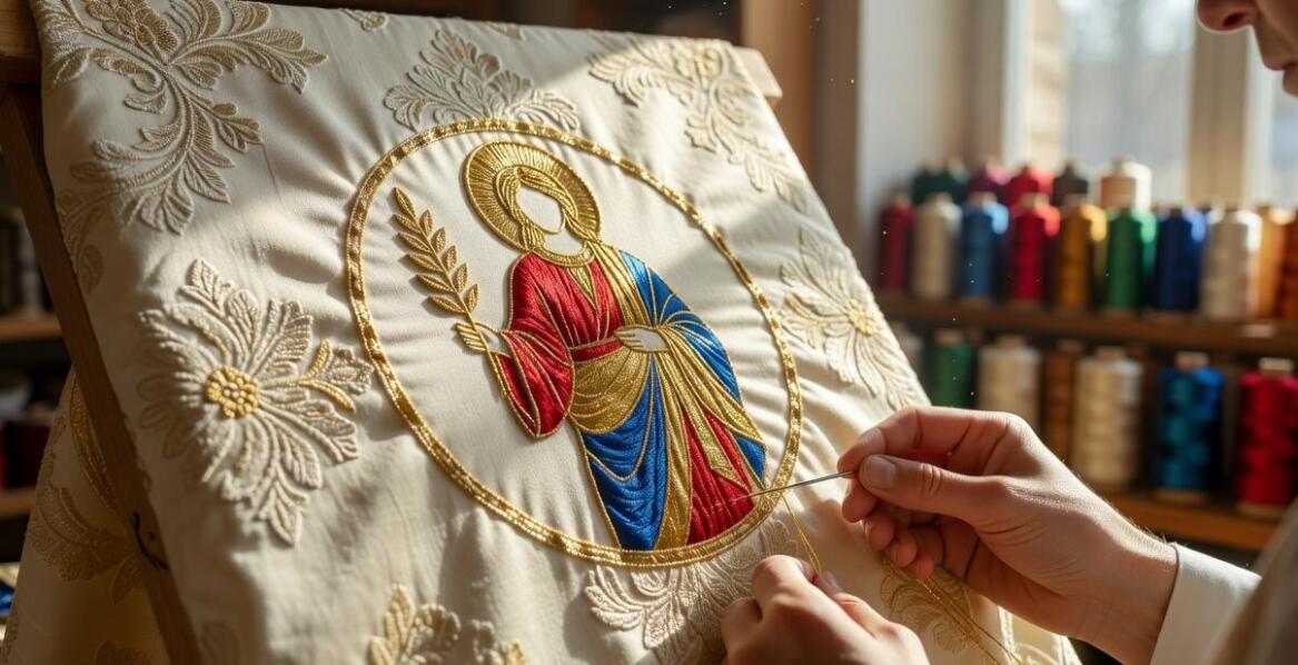 How to Read Images of Saints on a Chasuble: Attributes, Scenes and Patronal Meaning