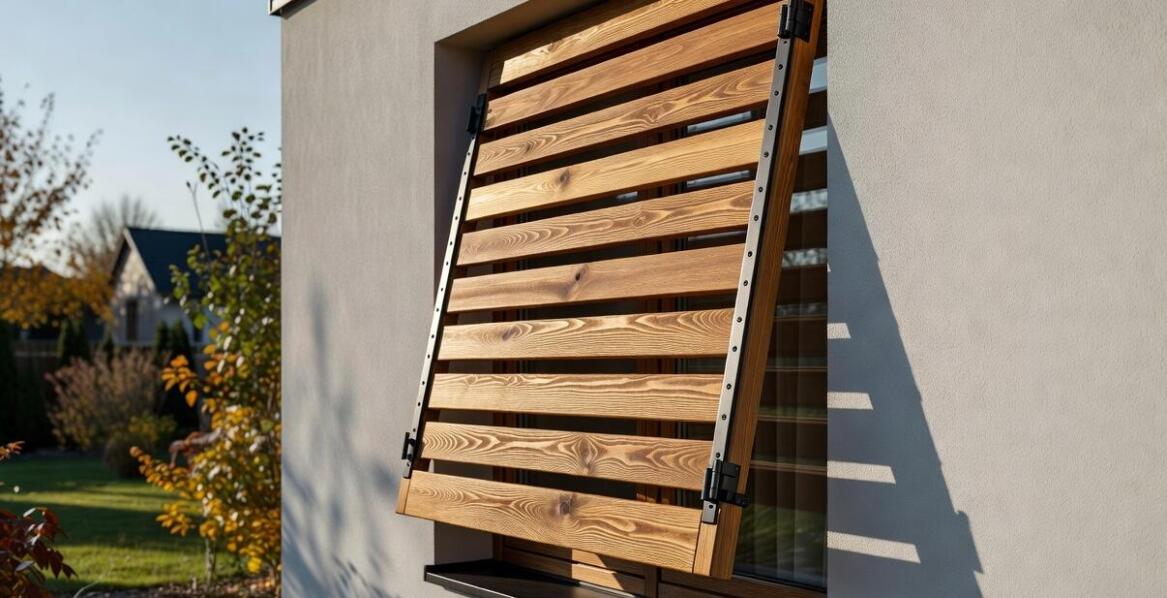 Wann verändern Fensterläden aus Holz den thermischen Komfort und die Wirkung der Hausfassade?