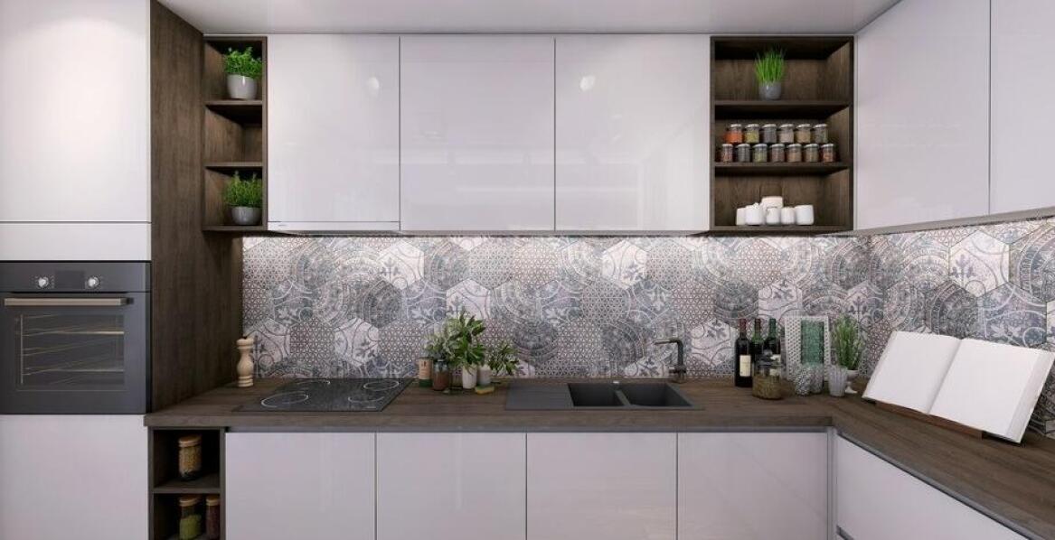 Fototapeta do kuchni - zamiast płytek