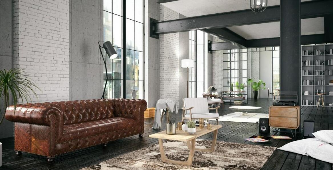 Wprowadzenie stylu loftowego do wnętrza za pomocą drzwi przesuwnych