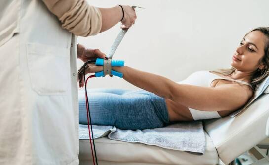 Jak fala uderzeniowa wspiera rehabilitację łokcia tenisisty?