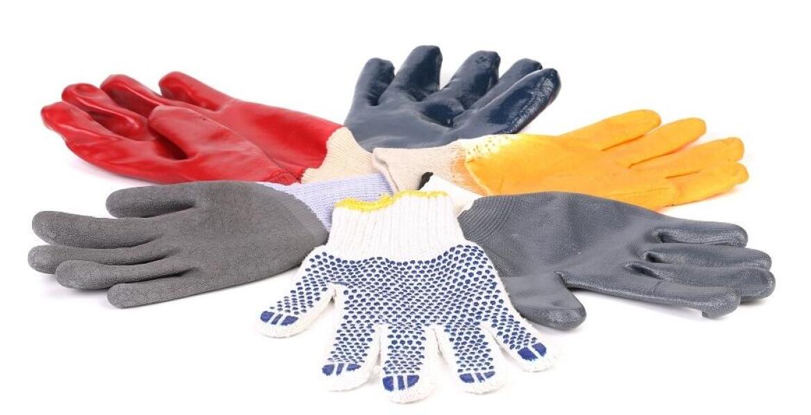 Rodzaje rękawic roboczych