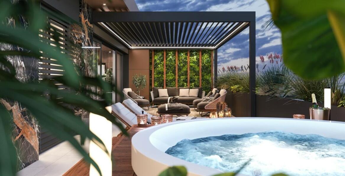 Ratgeber: Wie kann man den Bereich um den Luxus Whirlpool Outdoor einrichten?