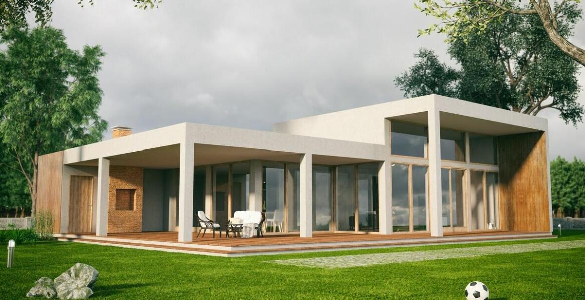 Projekty domów parterowych z płaskim dachem: nowoczesne podejście do designu